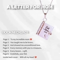 Rose gold book locket necklace engraved with Best Mom Ever for gift giving - 44 Silver Mom Style Necklace