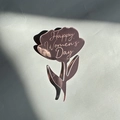 1 Fleur Or Rose Happy Womens Day