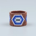 Brown White Blue Evil Eye (MI-R180041)