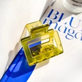 Rectangle hollow hair claw clip in translucent yellow-green finish for elegant styling - 5.2cm / Tea Green