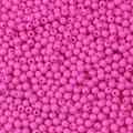 Bulk 4mm candy pink acrylic round beads with holes for DIY jewelry and bracelet making - 10g/Pack (4mm, Hole 1mm) / Rose Red