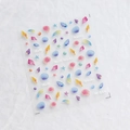 Cartoon ocean style nail stickers with shell and starfish patterns for nail art M-110 - Macaron Gradient Relief Ocean Style (M110-Relief)