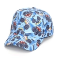 Casquette enfant bleu clair avec imprimé Monster Truck et texte Vroom et GO - 52-54cm / Bleu Clair Camion Monstre Vroom (#12)
