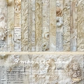 6x6 inch vintage embossed lace paper pad with 24 sheets of floral 200gsm cardstock - R2531 24 Sheets