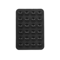 Rectangular black silicone 24-suction cup phone mat for non-slip portable mounting - Standard Style (24-Suction Cup) / Black