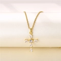 Collier Croix Blanche X4070