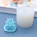 3D castle silicone mold for DIY baking and cake decorating with detailed stone textures - Castle Shape