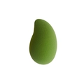 Groene druppelvormige make-up spons met fijne poriestructuur voor egaal aanbrengen - Cyaan Mango