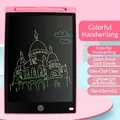 12-inch pink LCD writing tablet for kids with colorful drawing and stylus, 28.6x19cm size - 【Colorful】12 Inch Pink