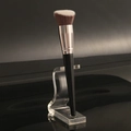 Professional flat-top foundation brush with brown gradient bristles and black handle - 822 Foundation Brush