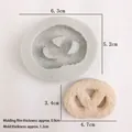 Καλούπι σιλικόνης για DIY ψήσιμο κέικ σοκολάτα και χειροποίητα αρωματικά κεριά - Στυλ Μπισκότου 1