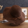 One Size / Solid Color with Cord - Coffee