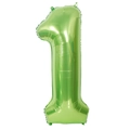 Número 1 Verde fruta
