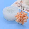 Blumenform aus Silikon für DIY-Backen und handgemachte Kerzen mit realistischer Textur - Blumenform (483)