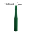 Professionele 14G groene dermale pons met een diameter van 1,5 mm en een punt van 8,5 mm - 14G(1.5mm)