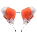 Orange White Mix (White Bow)