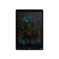 12-inch LCD writing tablet in black featuring colorful drawing and clear button - 16 Inch MKC Colorful Handwriting / Black
