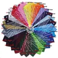 Classic paisley bandana available in 29 vibrant colors for western cowboy style outfits - 54*54cm Bandana / 100% Cotton Bandana 24# Black & Green
