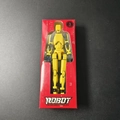 Gelber Dummy13 Gelenkroboter Spielzeug mit schwarzen Gelenken in roter Sichtbox - Fertig Mit Zubehör / Gelb