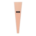 Pink frosted single rose flower packaging bag with motivational decorative label - Minimalist Label Single-Stem Bag (Pink)