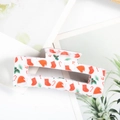 Cute Christmas claw clip with festive patterns like Santa hat, candy cane and holly - Christmas Gifts/Hat and Sock Pattern(D9-1-8)