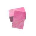 Stack of pink marble jewelry display cards with gold foil accents for earrings - Gilded No. 1 (Pink)