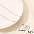 Hammered silver moon sun pendant necklace with starburst detail and dimensions - Sun Disc Pendant / Silver