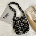 Black Paisley/Vintage Print