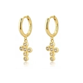 Gold Zirconia Cross