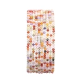 Faceted natural stone beads in vibrant multi-color rows for handmade DIY bracelets - 2-2.5mm/15 Inch / Faceted Zirconia Mixed