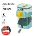 Distributeur d'eau automatique suspendu vert émeraude 700ML pour cages chat et chien - Abreuvoir Suspendu-700ML / Vert Émeraude
