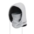 Pasamontañas infantil de punto gris claro con forro polar y cordón ajustable - Gris para Niños