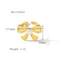 Detail view of 18K gold bow ring with pearl showing dimensions 27.6mm by 20mm and weight - Pearl Bow-Gold