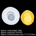 Silicone abalone shape mold for resin and cake baking with size specifications - Large Abalone (B732)