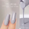 Vernis à ongles gel japonais F110 violet gris clair en finitions mate et brillante - F110 Pourpre Gris Clair