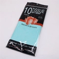 Light blue glitter tissue gift wrap paper with 10 sheets for arts and crafts - Glitter Tiffany Blue