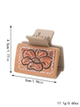 90210-Beige Orange Brown Floral