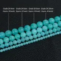 Natürliche Amazonit-Rundperlen in 4mm-10mm für DIY-Schmuckherstellung mit glattem Finish - Grad 2A 6mm