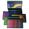 Artistic 160-color professional oily colored pencil set with black storage gift box - 160 Colors Gift Box