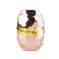 Rose gold laser ribbon roll with metallic weave texture for party decor 5mmx10m - Coated / Champagne Gold
