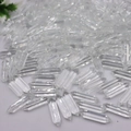 Heldere kwarts hexagonale kristallen met dubbele punten voor DIY sieraden - Helder Wit