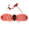 One Size Red Wings Headband And Magic Wand
