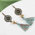 S3829 Antique Bronze Tassel Earrings