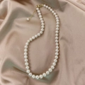 Round Full Pearl Long Style