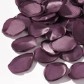 Pile of premium purple silk rose petals for wedding and party decorations - Purple Lustre (30)