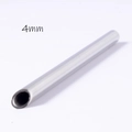 Poliertes Edelstahl-Empfangsröhrchen 4mm für professionelles Piercing und Körperschmuck-Tool - 6G-4mm*70.3mm