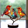 Three Birds Single Branch Ornament