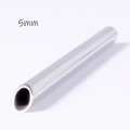 Professionelles 5mm poliertes Piercing-Aufnahmerohr aus Edelstahl für Schmuck - 4G-5mm*75.3mm