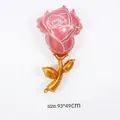 Pink Rose Flower (93x49cm)