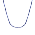Necklace 3mm Blue
